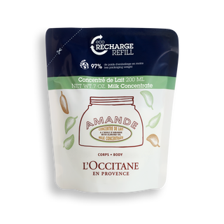 Eco Refil Leite Hidratante Firmador Amêndoa 200ml